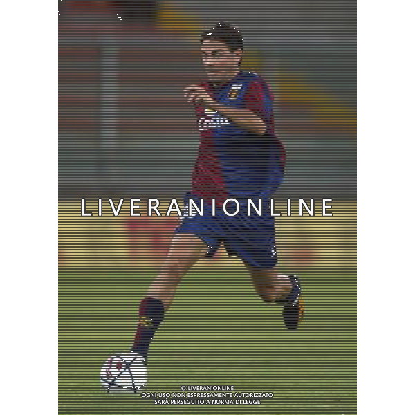 genoa 22-08-2004 coppa italia genoa-lumezzane nella foto Cozza Francesco ag. aldo liverani-venezia
