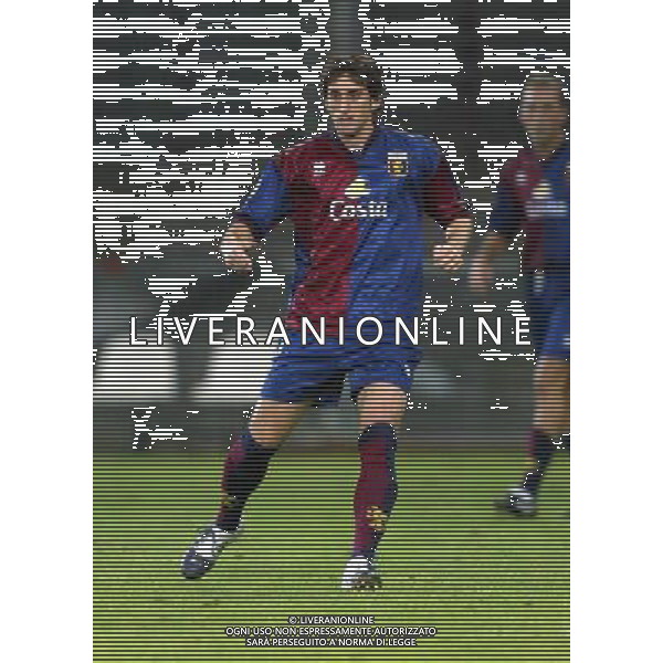 genoa 22-08-2004 coppa italia genoa-lumezzane nella foto Milito Diego Alberto ag. aldo liverani-venezia