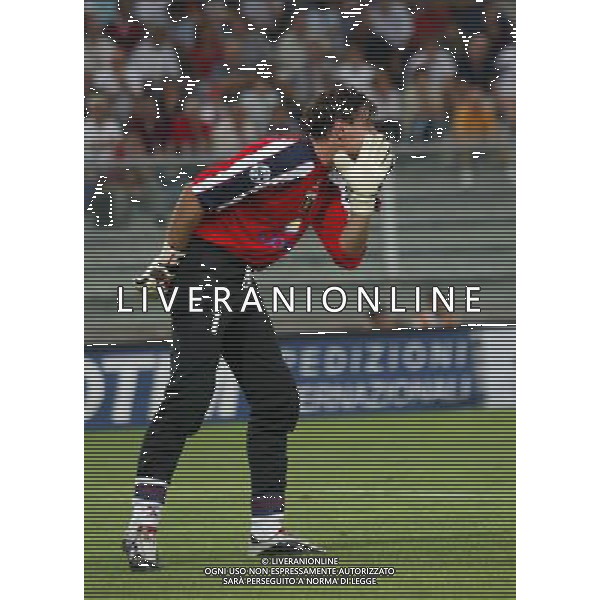 genoa 22-08-2004 coppa italia genoa-lumezzane nella foto Scarpi Alessio ag. aldo liverani-venezia