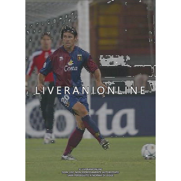 genoa 22-08-2004 coppa italia genoa-lumezzane nella foto Sottil Andrea ag. aldo liverani-venezia