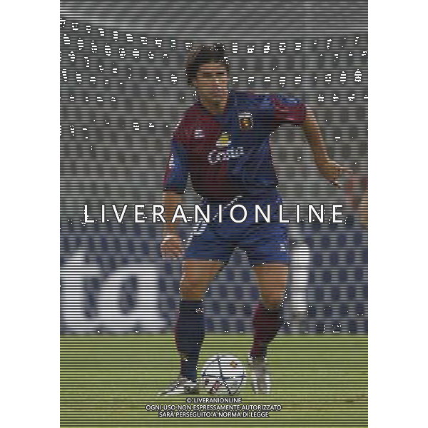 genoa 22-08-2004 coppa italia genoa-lumezzane nella foto Sottil Andrea ag. aldo liverani-venezia