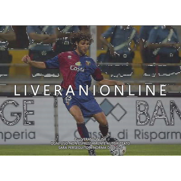 genoa 22-08-2004 coppa italia genoa-lumezzane nella foto Thiago Pimentel Gosling ag. aldo liverani-venezia