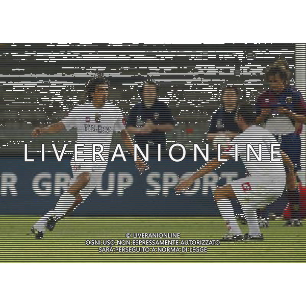 genoa 22-08-2004 coppa italia genoa-lumezzane nella foto Centi Luis Fernando esulta per il goal della vittoria 2-3 ag. aldo liverani-venezia