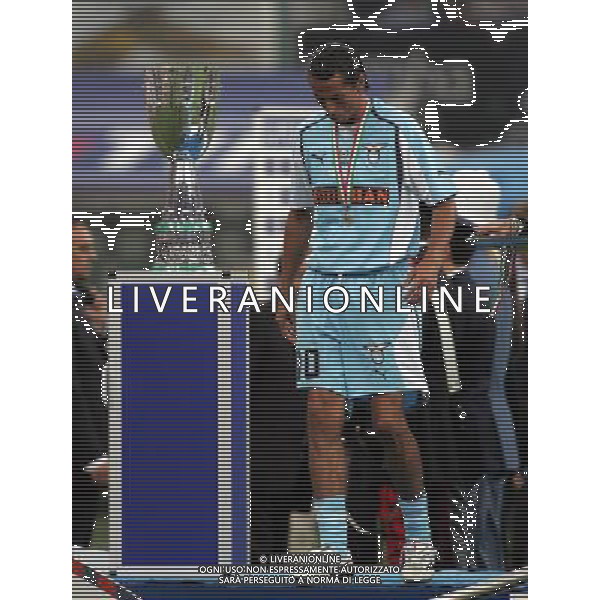 MILAN -LAZIO SUPERCOPPA ITALIANA 21/08/2004 NELLA FOTO CESAR AGENZIA ALDO LIVERANI