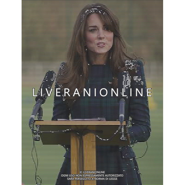 The Duchess of Cambridge St. Andrew\' School, where Her Royal Highness attended school from 1986 till 1995. The 30th November is St. Andrew\' Day, and the school traditionally observes a day of activities and festivities to mark the occasion. The Duchess visited the Pre-Prep school for Under-5s. The Duchess opened a new Astroturf playing field by unveiling a plaque. The Duchess, who played hockey at St. Andrew\', used this opportunity to meet members of the school\' current hockey team. The Duchess then toured the school privately and watched the School\' \'Progressive Games\', which are traditional games played indoors by the School\' teachers and students on St. Andrew\' Day : ©photoshot/AGENZIA ALDO LIVERANI SAS - ITALY ONLY - REALI INGLESI: Kate Middleton duchessa di Cambridge in visita alla Scuola di S. Andrea, dove Sua Altezza Reale ha frequentato la scuola dal 1986 al 1995. 30 novembre 2012