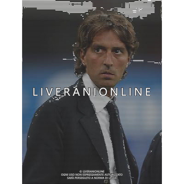 MILAN -LAZIO SUPERCOPPA ITALIANA 21/08/2004 NELLA FOTO GIUSEPPE DE MITA DIRETTORE GENERALE LAZIO CALCIO AGENZIA ALDO LIVERANI