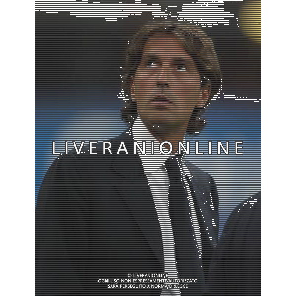 MILAN -LAZIO SUPERCOPPA ITALIANA 21/08/2004 NELLA FOTO GIUSEPPE DE MITA DIRETTORE GENERALE LAZIO CALCIO AGENZIA ALDO LIVERANI