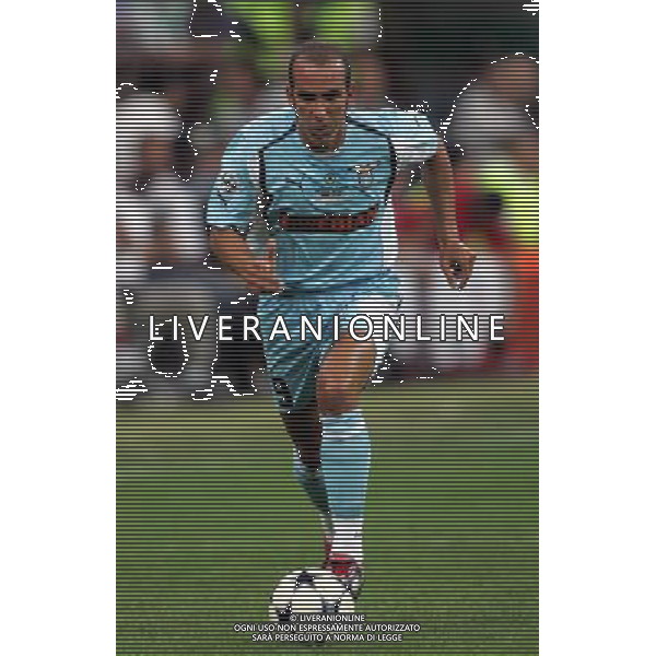 MILAN - LAZIO SUPERCOPPA ITALIANA 21/08/2004 NELLA FOTO PAOLO DI CANIO AGENZIA ALDO LIVERANI