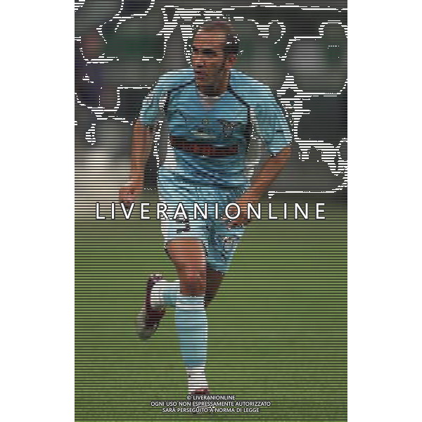 MILAN - LAZIO SUPERCOPPA ITALIANA 21/08/2004 NELLA FOTO PAOLO DI CANIO AGENZIA ALDO LIVERANI