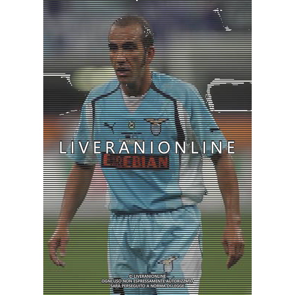 MILAN - LAZIO SUPERCOPPA ITALIANA 21/08/2004 NELLA FOTO PAOLO DI CANIO AGENZIA ALDO LIVERANI