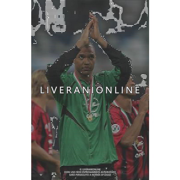 MILAN -LAZIO SUPERCOPPA ITALIANA 21/08/2004 NELLA FOTO DIDA AGENZIA ALDO LIVERANI