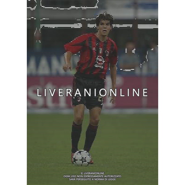 MILAN -LAZIO SUPERCOPPA ITALIANA 21/08/2004 NELLA FOTO KAKA AGENZIA ALDO LIVERANI