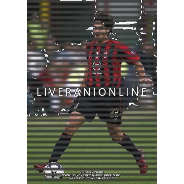 MILAN -LAZIO SUPERCOPPA ITALIANA 21/08/2004 NELLA FOTO kaka AGENZIA ALDO LIVERANI
