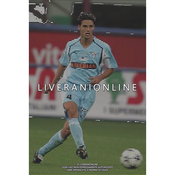 MILAN -LAZIO SUPERCOPPA ITALIANA 21/08/2004 NELLA FOTO LOPEZ OSCAR AGENZIA ALDO LIVERANI