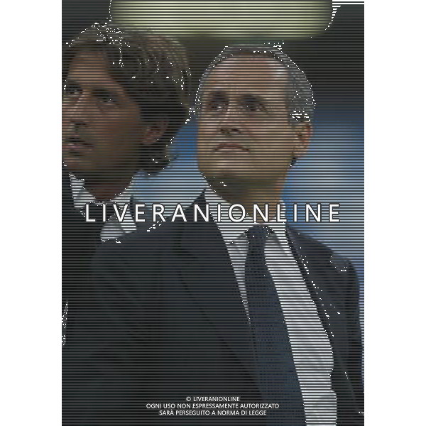 MILAN -LAZIO SUPERCOPPA ITALIANA 21/08/2004 NELLA FOTO CLAUDIO LOTITO PRESIDENTE LAZIO CALCIO AGENZIA ALDO LIVERANI
