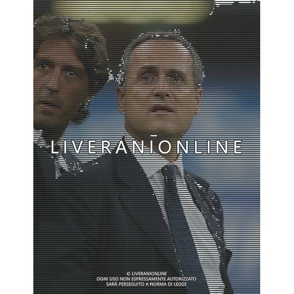 MILAN -LAZIO SUPERCOPPA ITALIANA 21/08/2004 NELLA FOTO CLAUDIO LOTITO PRESIDENTE LAZIO CALCIO AGENZIA ALDO LIVERANI