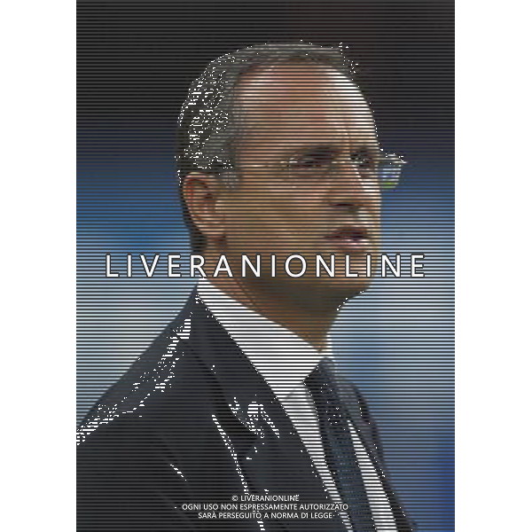 MILAN -LAZIO SUPERCOPPA ITALIANA 21/08/2004 NELLA FOTO CLAUDIO LOTITO PRESIDENTE LAZIO CALCIO AGENZIA ALDO LIVERANI