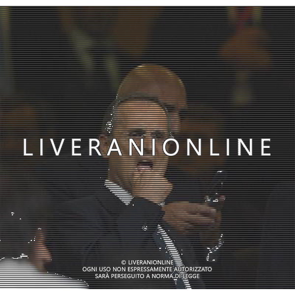 MILAN -LAZIO SUPERCOPPA ITALIANA 21/08/2004 NELLA FOTO CLAUDIO LOTITO PRESIDENTE LAZIO CALCIO AGENZIA ALDO LIVERANI