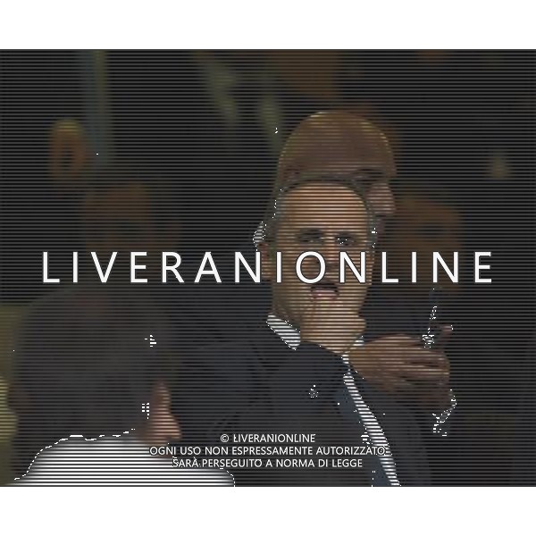 MILAN -LAZIO SUPERCOPPA ITALIANA 21/08/2004 NELLA FOTO CLAUDIO LOTITO PRESIDENTE LAZIO CALCIO AGENZIA ALDO LIVERANI