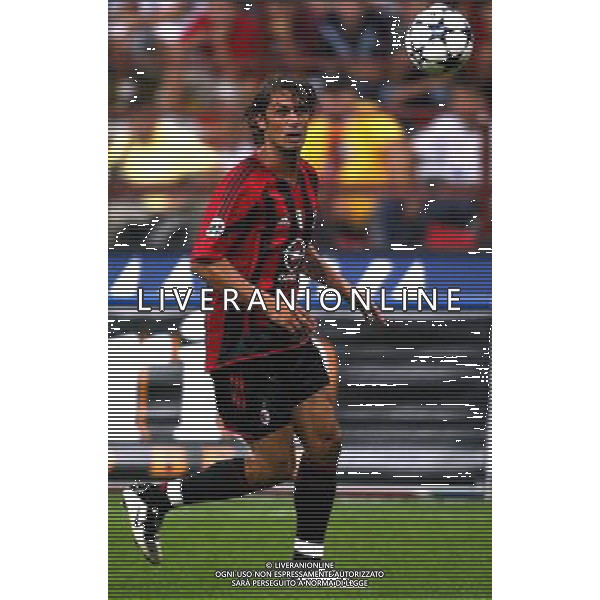 MILAN -LAZIO SUPERCOPPA ITALIANA 21/08/2004 NELLA FOTO maldini paolo AGENZIA ALDO LIVERANI