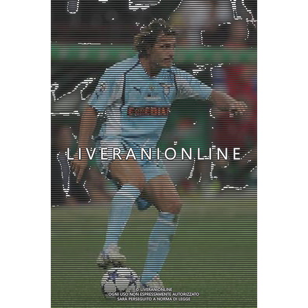 MILAN - LAZIO SUPERCOPPA ITALIANA 21/08/2004 NELLA FOTO MUZZI ROBERTO AGENZIA ALDO LIVERANI
