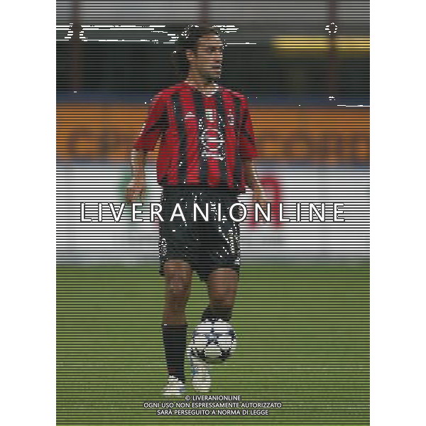 MILAN -LAZIO SUPERCOPPA ITALIANA 21/08/2004 NELLA FOTO NESTA ALESSANDRO AGENZIA ALDO LIVERANI