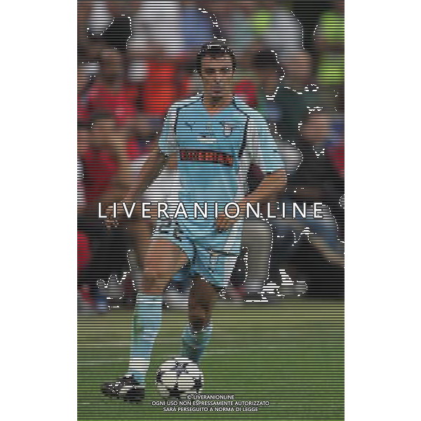 MILAN - LAZIO SUPERCOPPA ITALIANA 21/08/2004 NELLA FOTO ODDO MASSIMO AGENZIA ALDO LIVERANI