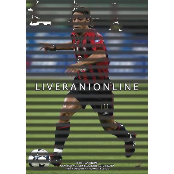 MILAN -LAZIO SUPERCOPPA ITALIANA 21/08/2004 NELLA FOTO RUI COSTA MANUEL AGENZIA ALDO LIVERANI