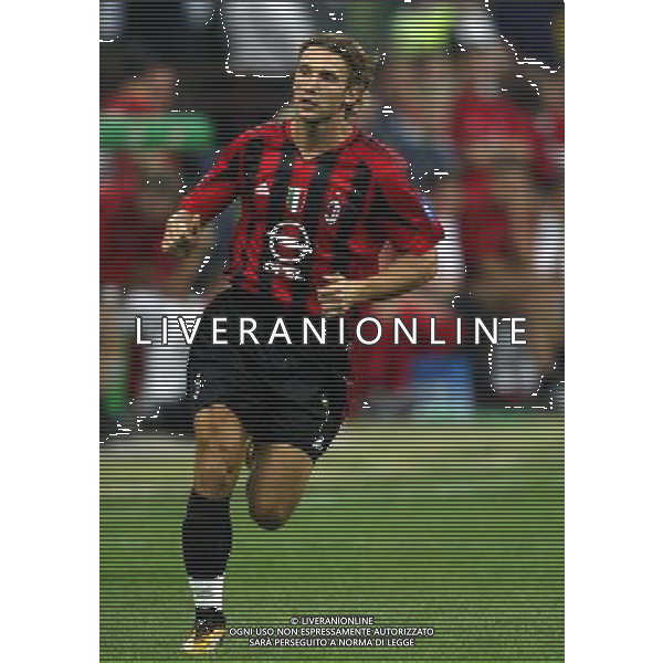MILAN -LAZIO SUPERCOPPA ITALIANA 21/08/2004 NELLA FOTO SHEVCHENKO ANDRIY AGENZIA ALDO LIVERANI