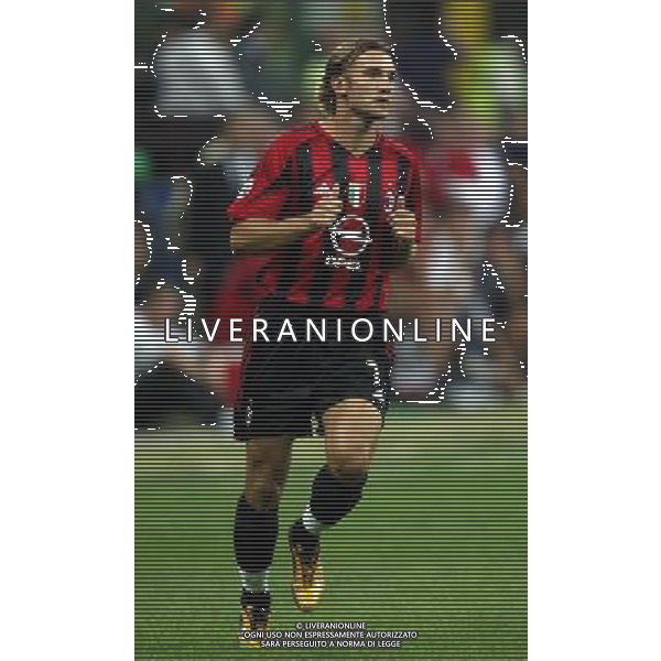 MILAN -LAZIO SUPERCOPPA ITALIANA 21/08/2004 NELLA FOTO SHEVCHENKO ANDRIY AGENZIA ALDO LIVERANI