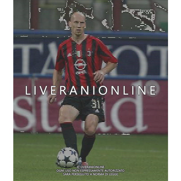 MILAN -LAZIO SUPERCOPPA ITALIANA 21/08/2004 NELLA FOTO STAM JAAP AGENZIA ALDO LIVERANI