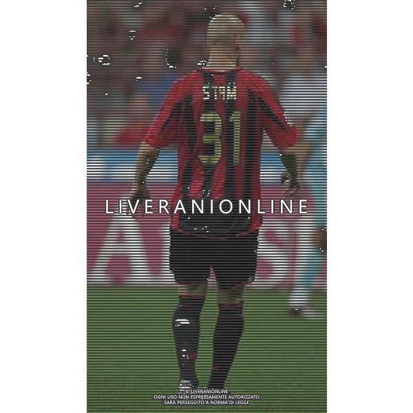 MILAN - LAZIO SUPERCOPPA ITALIANA 21/08/2004 NELLA FOTO STAM JAAP AGENZIA ALDO LIVERANI