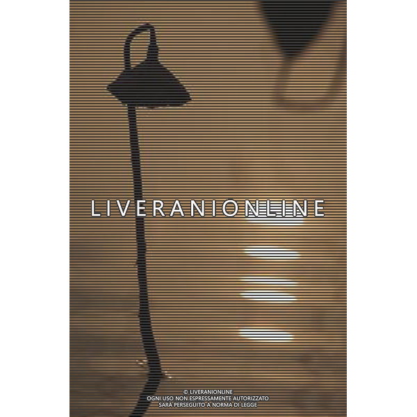 (121204) -- CHONGQING, Dec. 4, 2012 () -- Photo taken on Dec. 3, 2012 shows withered lotus on a lake in Chongqing, southwest China. (/Luo Guojia) (lfj) ©photoshot/AGENZIA ALDO LIVERANI SAS - ITALY ONLY - Fiori di loto appassiti su un lago a Chongqing, Cina sud-occidentale.