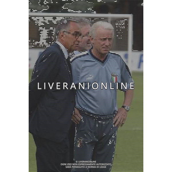 COVERCIANO 7/0/2003 ALLENAMENTO NAZIONALE ITALIANA NELLA FOTO CARRARO FRANCO-TRAPATTONI GIOVANNI FOTO ALDO LIVERANI 