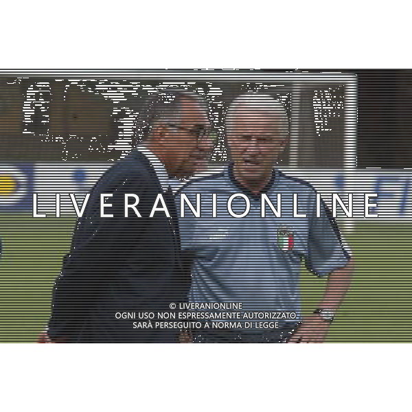 COVERCIANO 7/0/2003 ALLENAMENTO NAZIONALE ITALIANA NELLA FOTO CARRARO FRANCO-TRAPATTONI GIOVANNI FOTO ALDO LIVERANI 