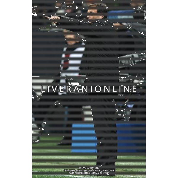 UEFA Champions League 2012/2013 Gruppo C Milano - 04.12.2012 Milan-Zenit San Pietroburgo Nella Foto:allegri /Ph.Vitez-Ag. Aldo Liverani