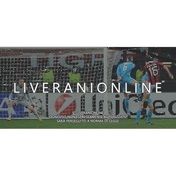 UEFA Champions League 2012/2013 Gruppo C Milano - 04.12.2012 Milan-Zenit San Pietroburgo Nella Foto:occasione flamini parata da malafeev /Ph.Vitez-Ag. Aldo Liverani