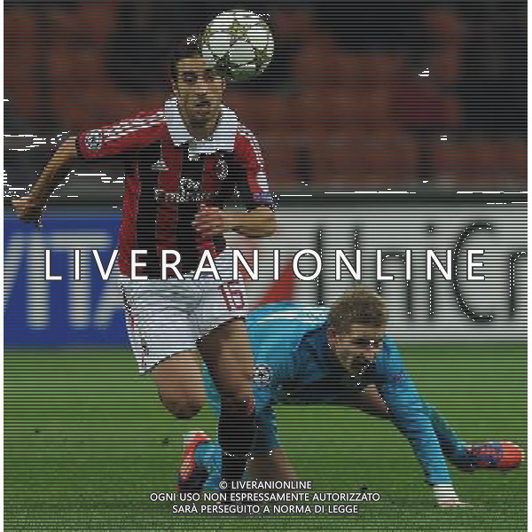 UEFA Champions League 2012/2013 Gruppo C Milano - 04.12.2012 Milan-Zenit San Pietroburgo Nella Foto:flamini /Ph.Vitez-Ag. Aldo Liverani