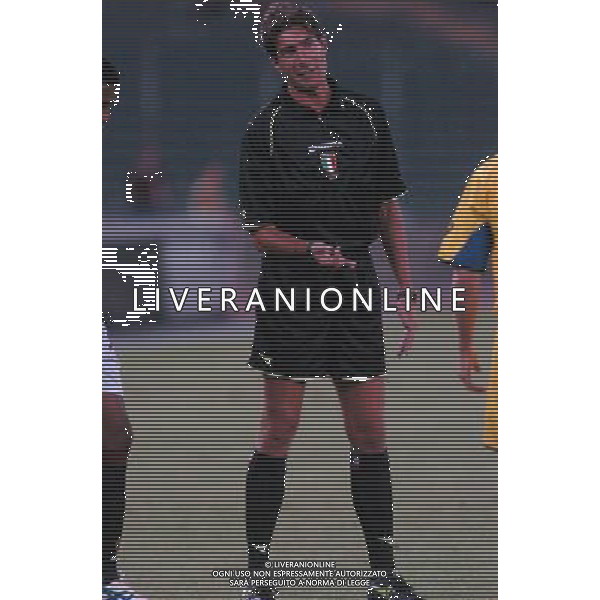 TORINO 22/08/04 COPPA ITALIA TIM 2004/05 TORINO-EMPOLI NELLA FOTO ARBITRO BERGONZI PH GIGI ARCAINI/AG.ALDO LIVERANI