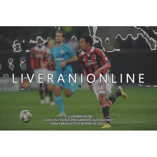 MILANO, 04-12-2012 / ©FOTO GIORGIO RAVEZZANI CHAMPIONS LEAGUE MILAN-ZENITH SAN PIETROBURGO 0-1 NELLA FOTO: URBY EMANUELSON AG ALDO LIVERANI S A S