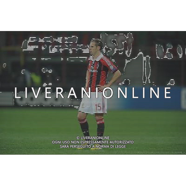 MILANO, 04-12-2012 / ©FOTO GIORGIO RAVEZZANI CHAMPIONS LEAGUE MILAN-ZENITH SAN PIETROBURGO 0-1 NELLA FOTO: DJAMEL MESBAH AG ALDO LIVERANI S A S