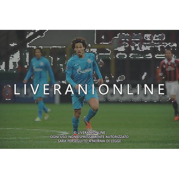 MILANO, 04-12-2012 / ©FOTO GIORGIO RAVEZZANI CHAMPIONS LEAGUE MILAN-ZENITH SAN PIETROBURGO 0-1 NELLA FOTO: AXEL WITSEL AG ALDO LIVERANI S A S