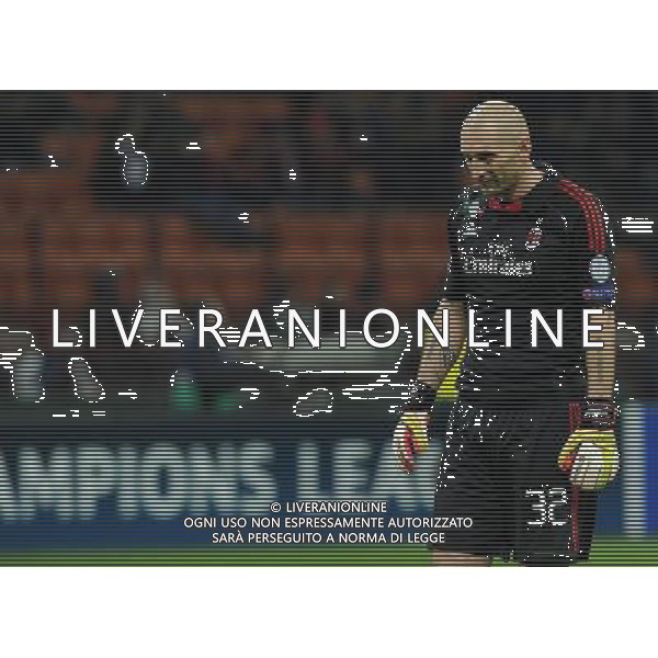 UEFA Champions League 2012/2013 Gruppo C Milano - 04.12.2012 Milan-Zenit San Pietroburgo Nella Foto:Abbiati Christian /Ph.Vitez-Ag. Aldo Liverani
