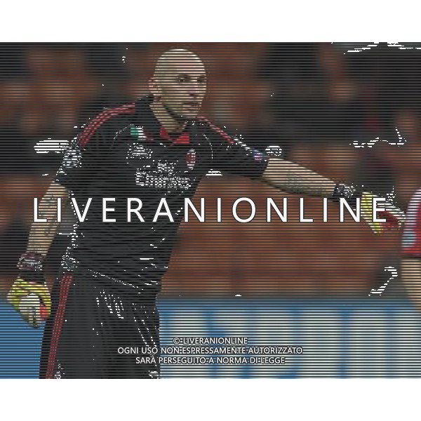 UEFA Champions League 2012/2013 Gruppo C Milano - 04.12.2012 Milan-Zenit San Pietroburgo Nella Foto:Abbiati Christian /Ph.Vitez-Ag. Aldo Liverani