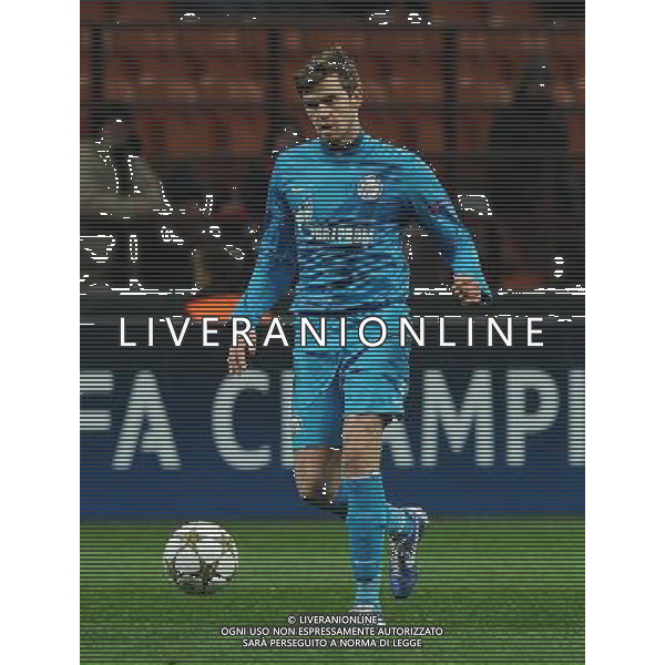 UEFA Champions League 2012/2013 Gruppo C Milano - 04.12.2012 Milan-Zenit San Pietroburgo Nella Foto:Lombaerts Nicolas /Ph.Vitez-Ag. Aldo Liverani
