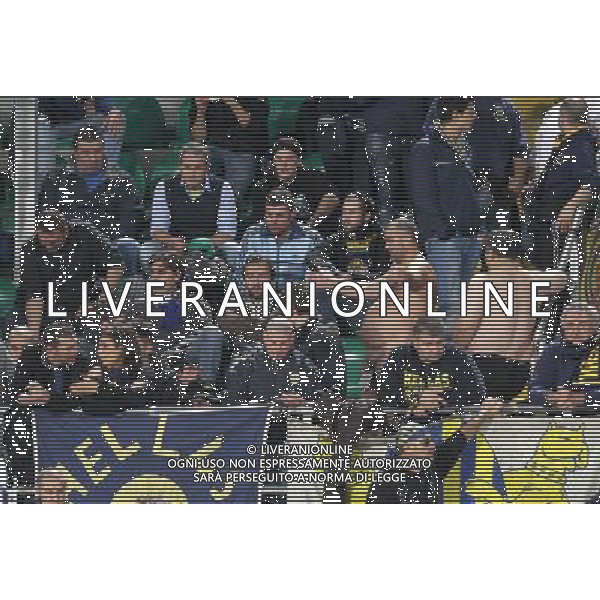 27-11-12 Palermo: palermo - hellas verona coppa italia tim 2012-13 Nella foto: tifoso del verona nudo sugli spalti GIUSEPPE SERGI/AG ALDO LIVERANI SAS AG ALDO LIVERANI S A S