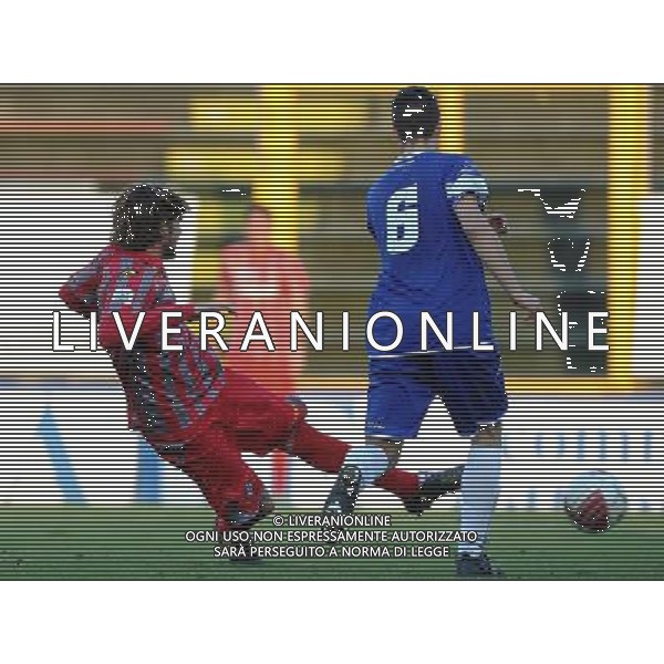 Coppa Italia Lega Pro Girone A 2012/2013 3Â° Giornata Cremona - 05.12.2012 Cremonese-Viareggio Nella Foto:bonvissuto antonino gol /Ph.Vitez-Ag. Aldo Liverani