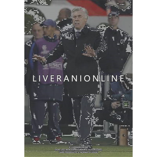 ©PHOTOPQR/LE PARISIEN/F DUGIT ; PARIS 04/12/2012 PSG - PORTO COMPTANT POUR LA LIGUE DES CHAMPIONS AU PARC DES PRINCES A PARIS (XVIe), LE 4 DECEMBRE 2012. PHOTO : Carlo Ancelotti (PSG)