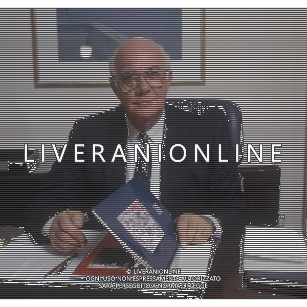 Wilfrid Newton, Chairman and Chief Executive of London Regional Transport /AGENZIA ALDO LIVERANI SAS/ITALY ONLY - EDITORIAL USE ONLY