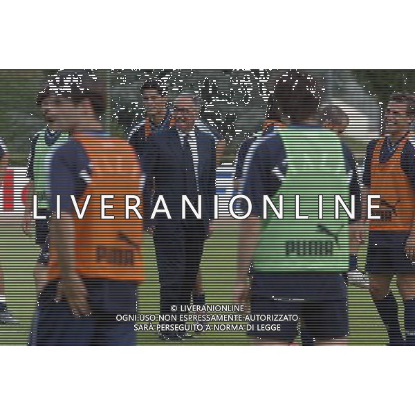 COVERCIANO 7/0/2003 ALLENAMENTO NAZIONALE ITALIANA NELLA FOTO CARRARO FRANCO FOTO ALDO LIVERANI 